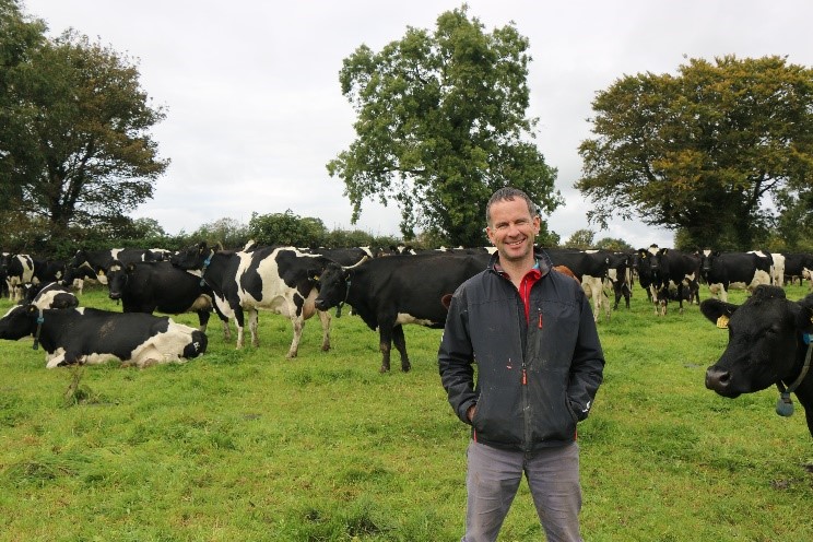 Shane Crean pictured with his herd in summer 2020